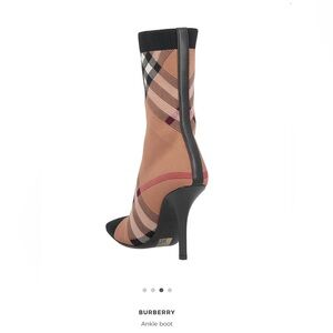 Burberry ankle sock boots